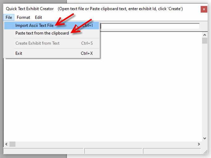 TD 6 QuickText Exhibit Creator 2